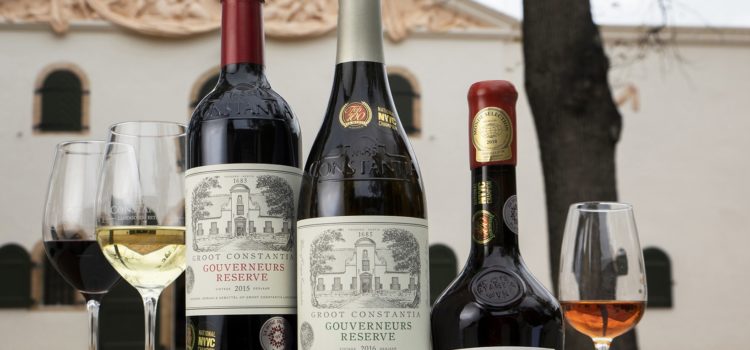 Groot Constantia brings home three Gold Awards from 2018 International Wine and Spirits Competition
