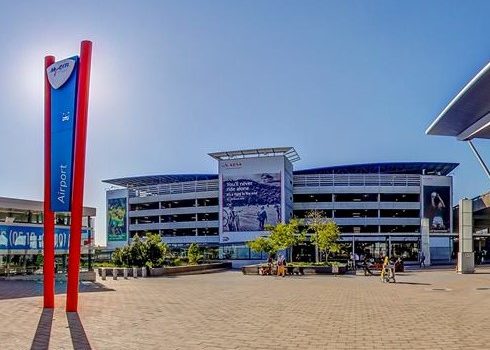 The Love Affair between Cape Town and New York marked at Cape Town International Airport and MyCiti Busses.